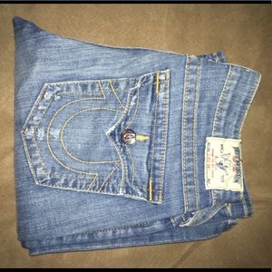 True Religion Jeans Hi-Rise Boot